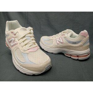 New Balance 2002 Sneakers GC2002KF Mesh Pink Blue Girls Size 6.5 NEW NO BOX!